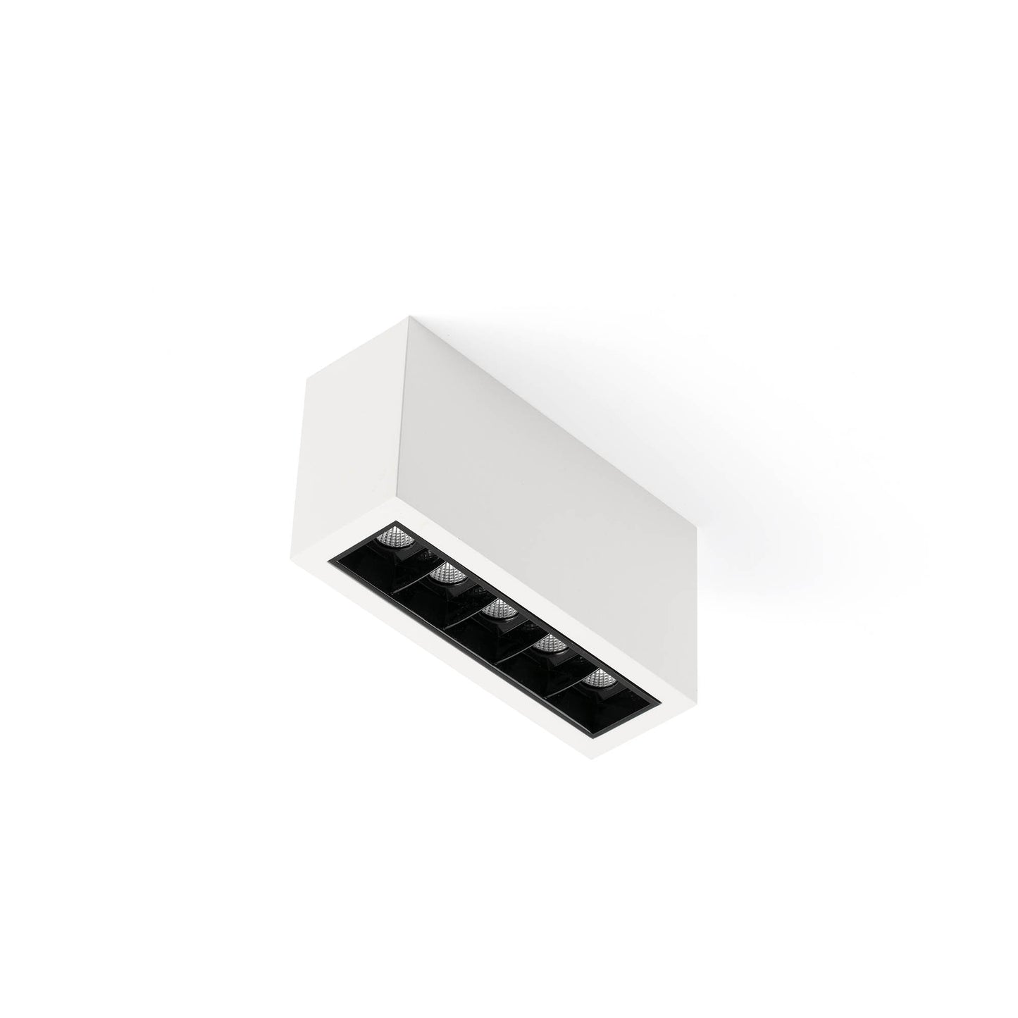 TROOP Superficie 5x2W valge-must 48° 2700K CRI90