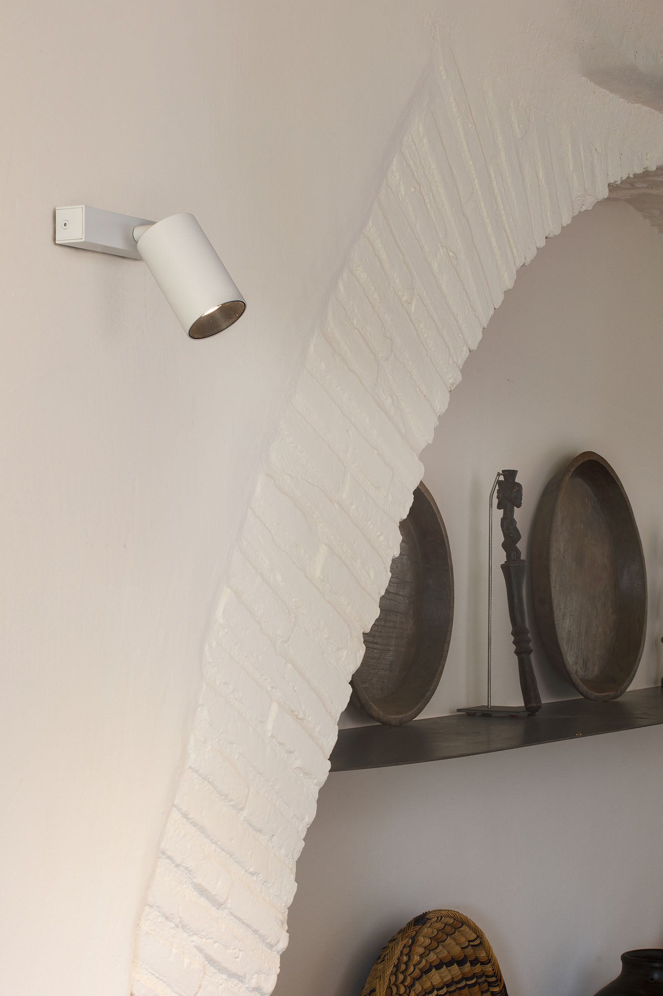 STAN White wall/ceiling lamp