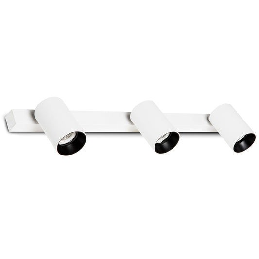 Lámpara de pared/techo STAN 3L blanca