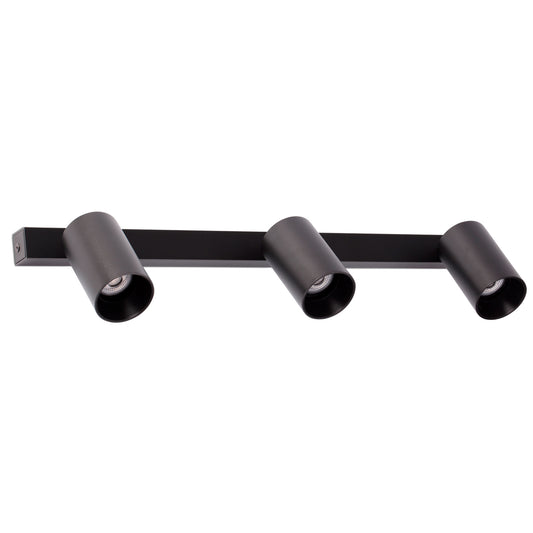 Wall light STAN BLACK WALL LIGHT 3xGU10