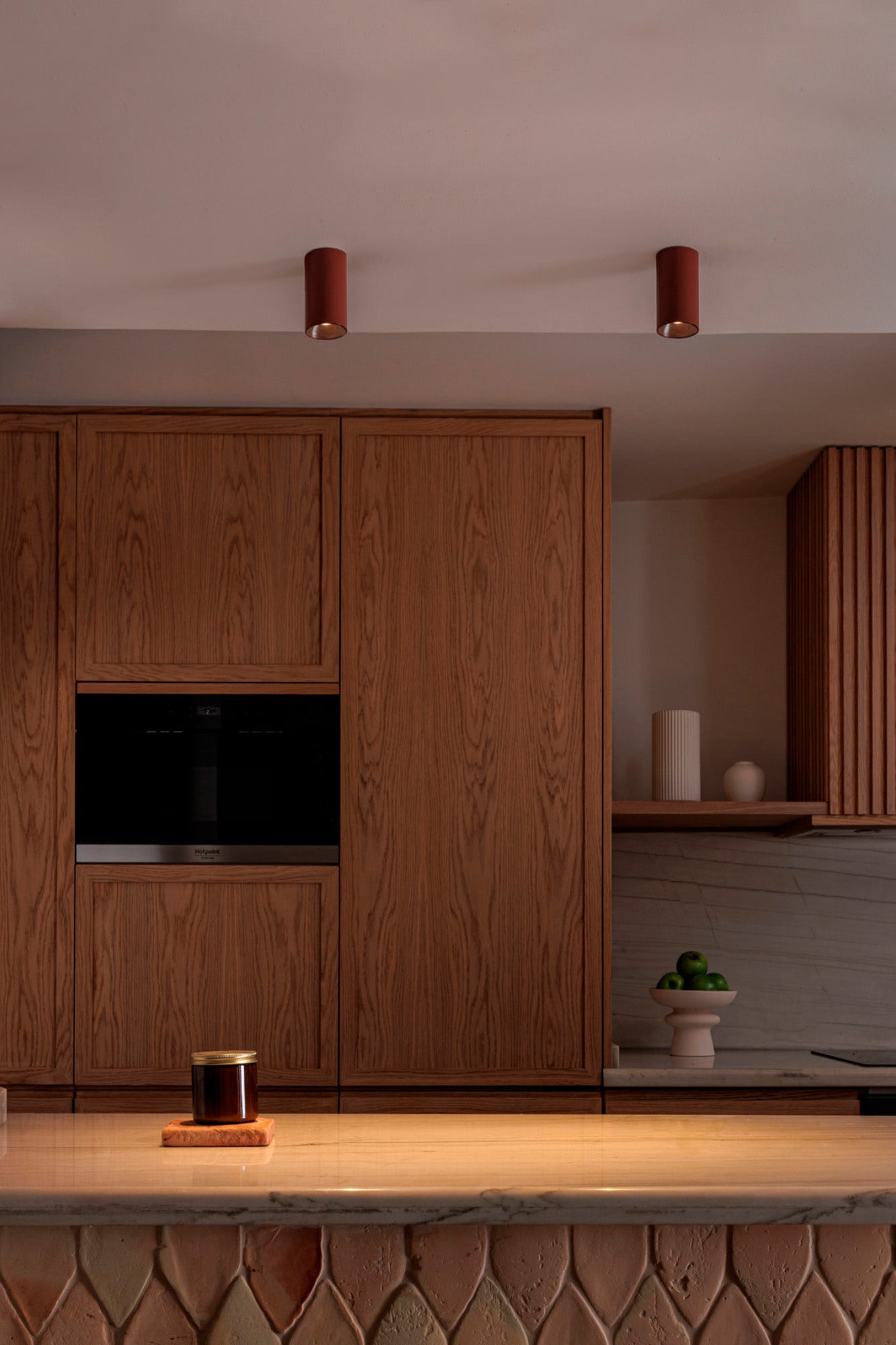 STAN Terracotta ceiling lamp