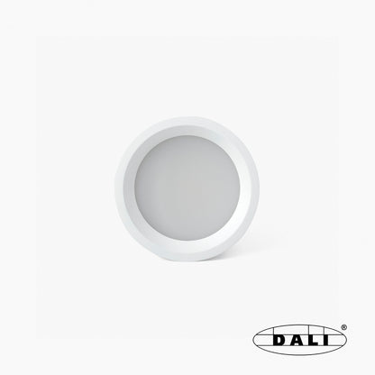 CROC recessed white 9W Ø100 90° 3000K CRI90 DALI