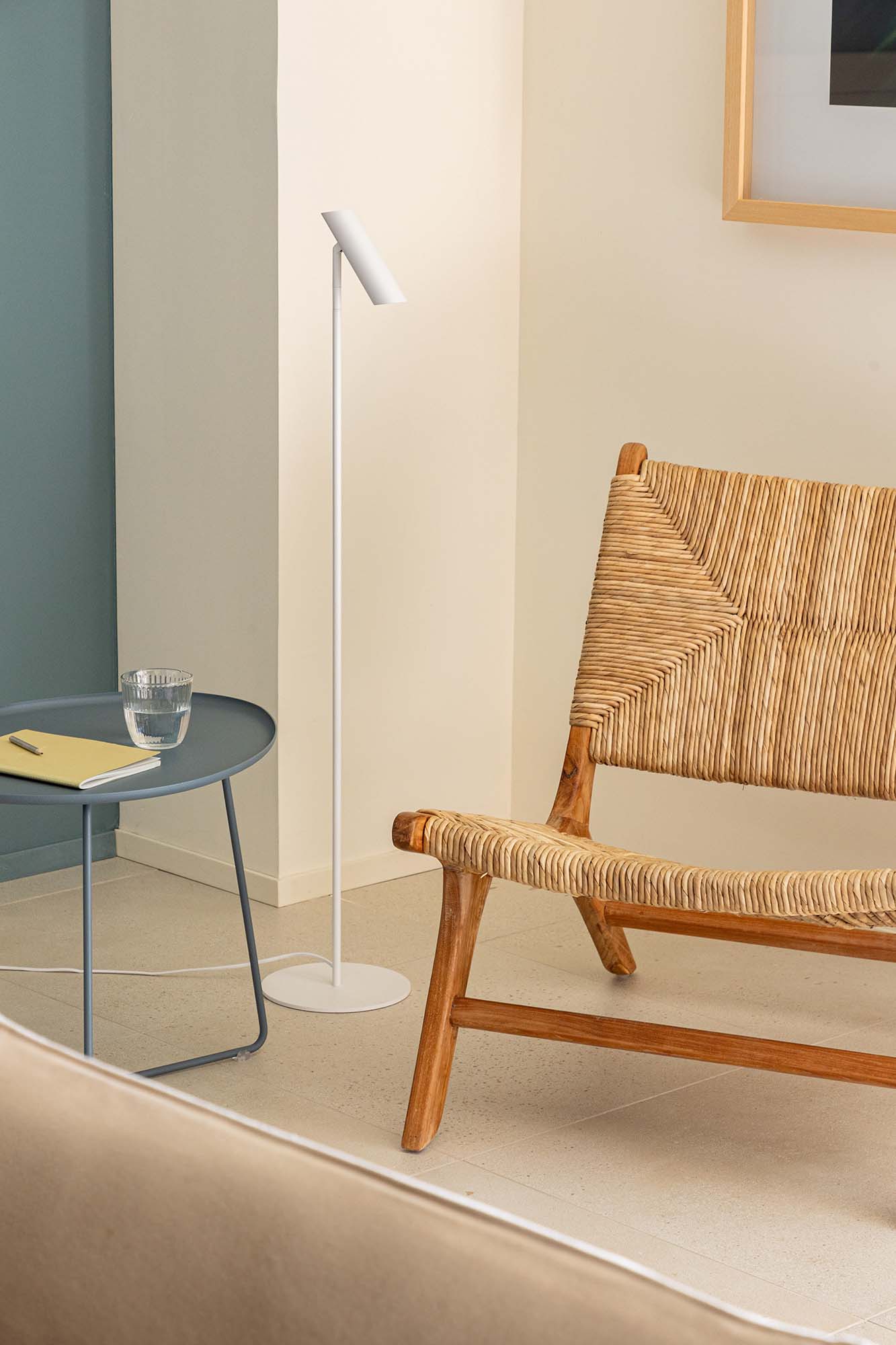 LEO White floor lamp