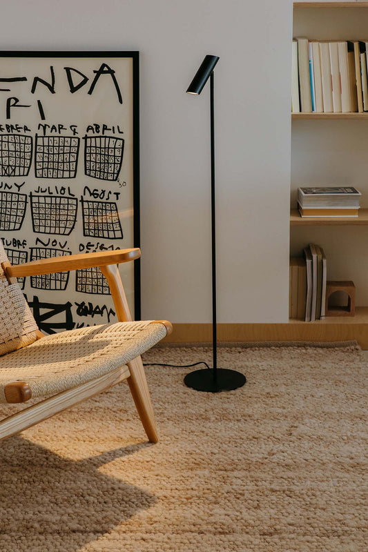 Floor lamp LEO BLACK LED 3.5W 2700K LEO FLOOR LAMP