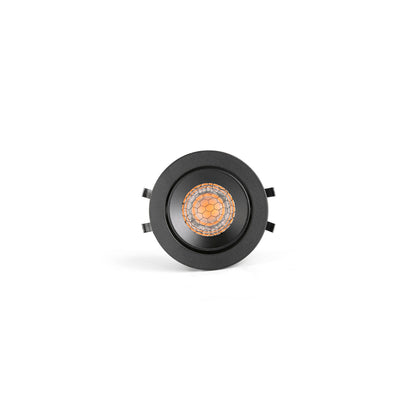 KIVI Black orientable recessed 7W 2700K 36° IP44