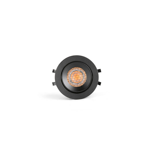 KIVI Black orientable recessed 7W 2700K 36° IP44