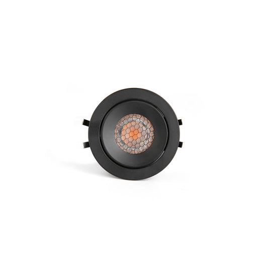 KIVI Black orientable recessed 5W 3000K 36° IP44