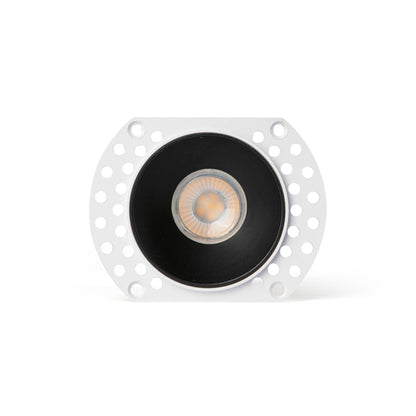 FLAC Must süvispaigaldatav ääristeta IP44 MR11 GU10