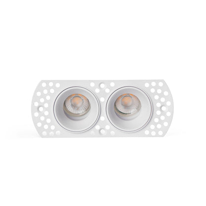 FLIC 2L White recessed adjustable trimless MR11 GU10