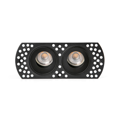 FLIC 2L Black recessed adjustable trimless MR11 GU10