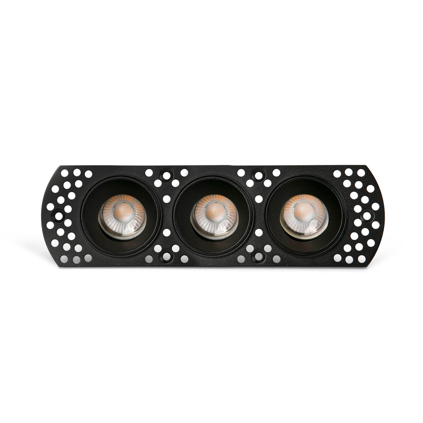 FLIC 3L Black recessed adjustable trimless MR11 GU10