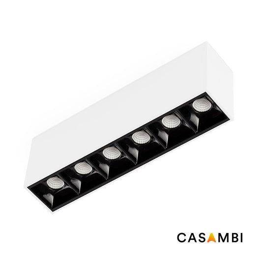 Surface-mounted lamp NESO POINT6 2700K 34 DEGREES WHITE CASAMBI