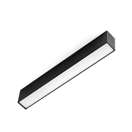 Surface-mounted lamp NESO LINE-32 3000K BLACK