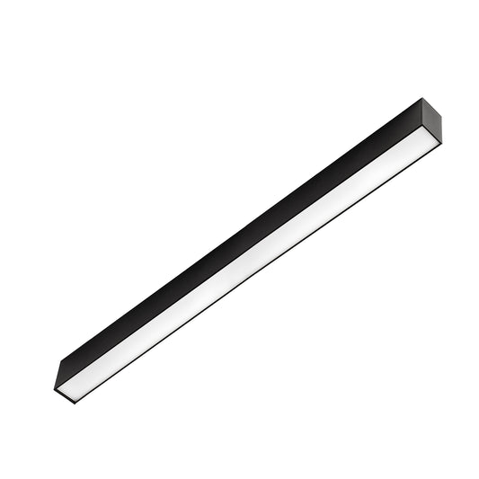 Surface-mounted lamp NESO LINE-64 2700K BLACK