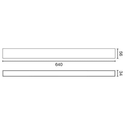 NESO Black LINE64 3000K DALI