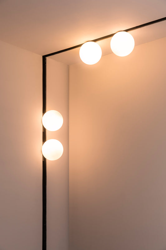 Surface-mounted lamp NESO UNIK 2700K BLACK