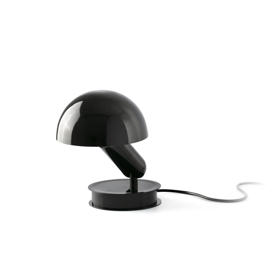 Lámpara de mesa BELA negra con clip