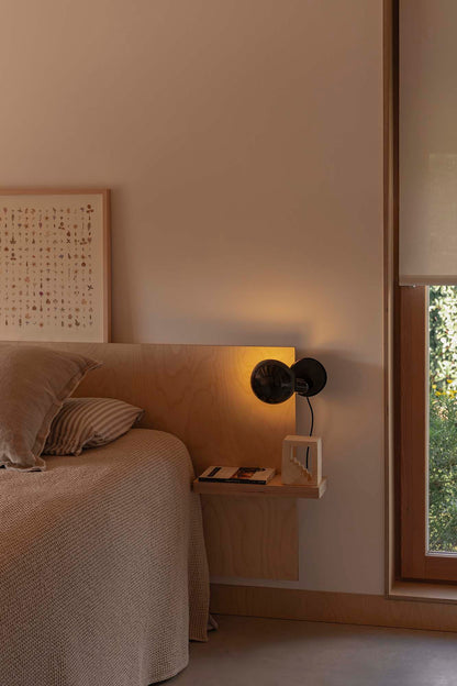BELA Black table lamp with clip