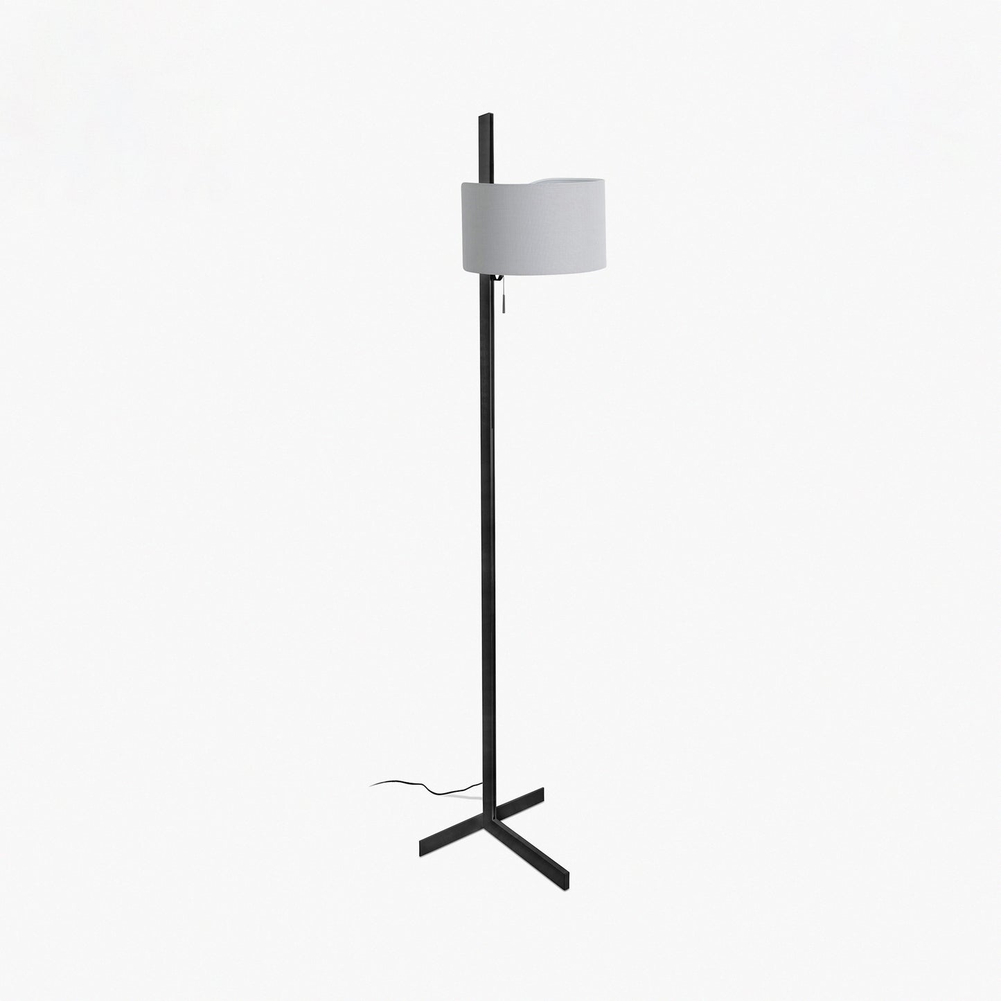 STAND UP Black and grey floor lamp