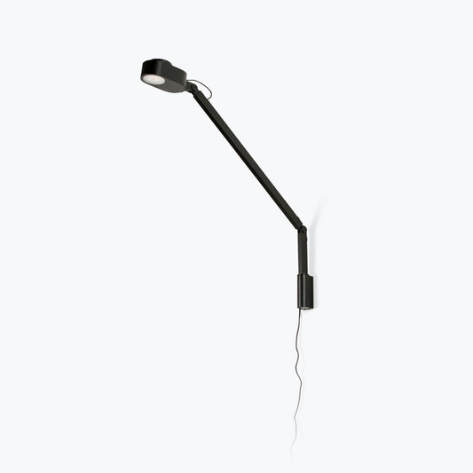 INVITING Black wall lamp arm