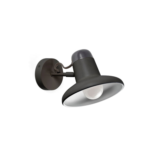 SNAP Dark grey wall lamp