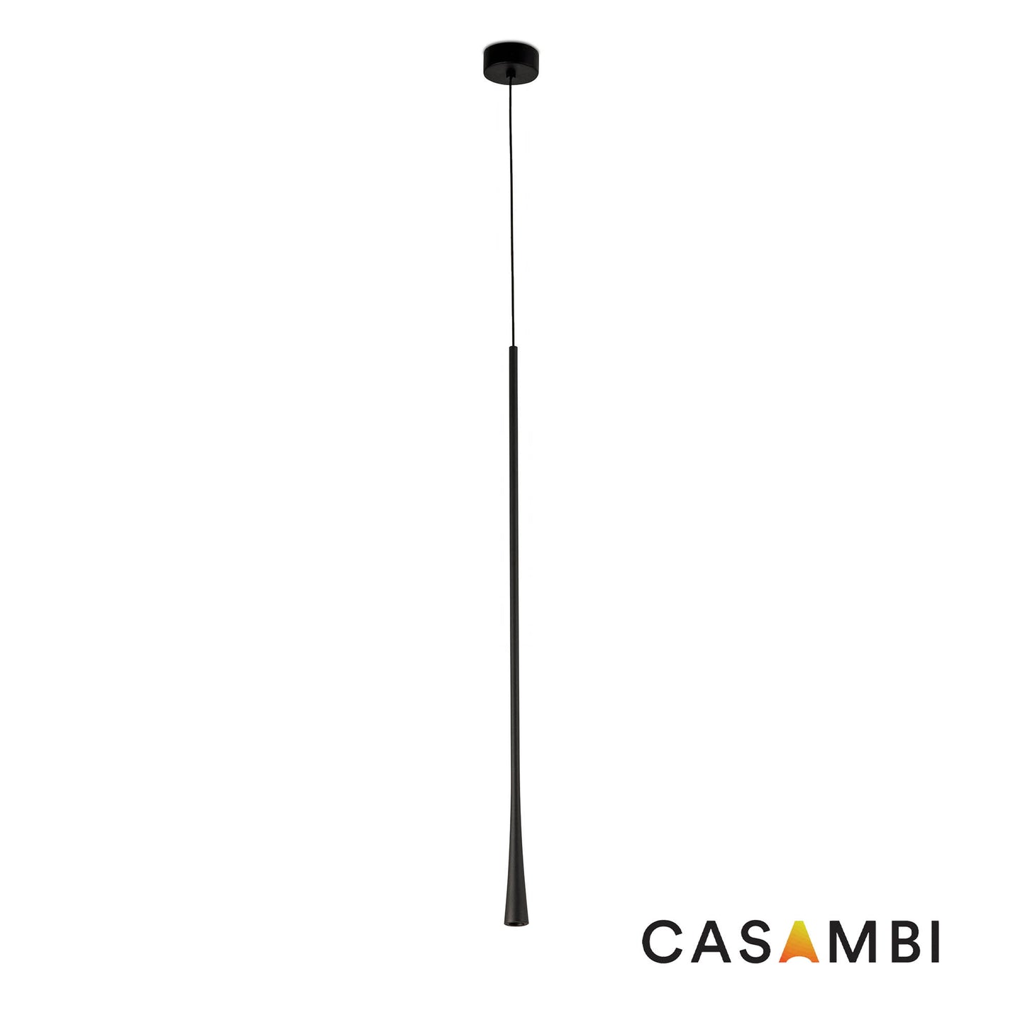 DIANA 800 NESO Black pendant lamp 6W 2700K CASAMBI