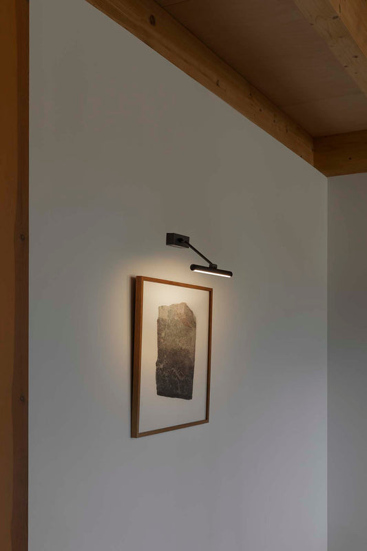 Wall light MAGRITTE 30CM BLACK LED 6W 3000K