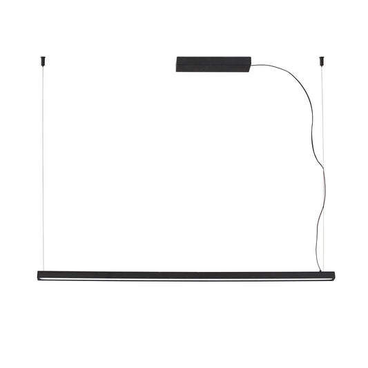 VICO 1150 Black pendant lamp with surface canopy
