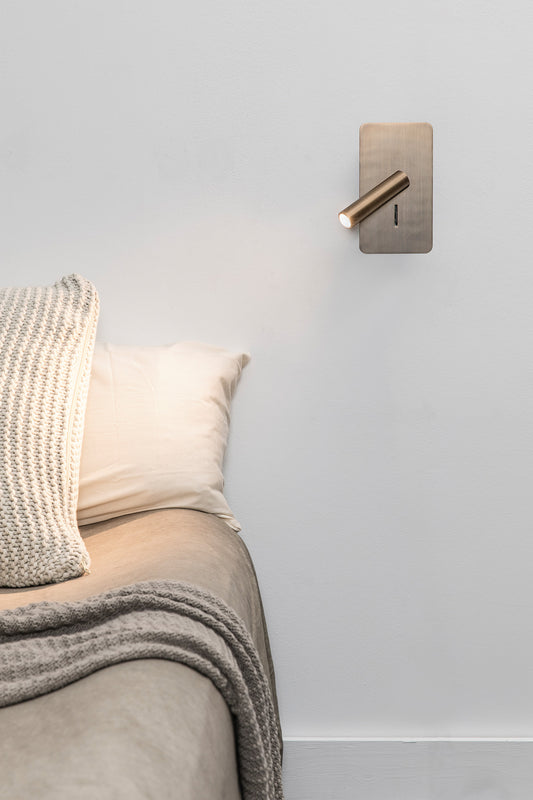 Wall light SUAU BRONZE READER LED 3W 3000K