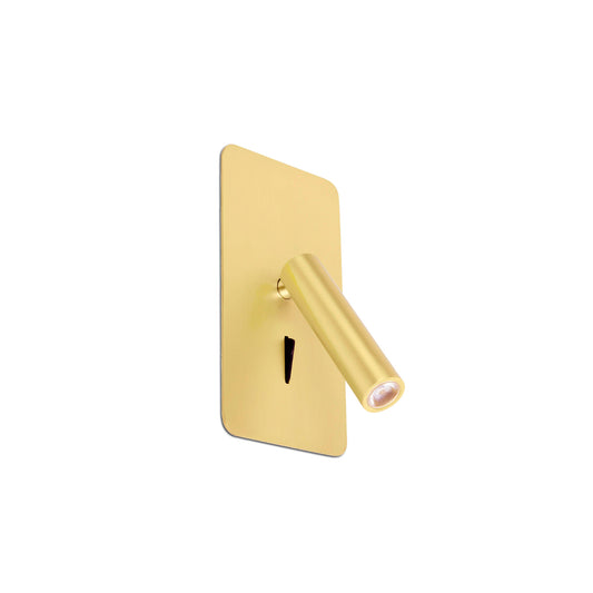 SUAU Satin gold recessed reader lamp