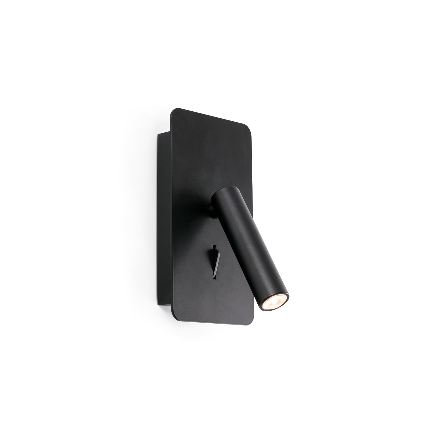 SUAU USB A Black reader wall lamp