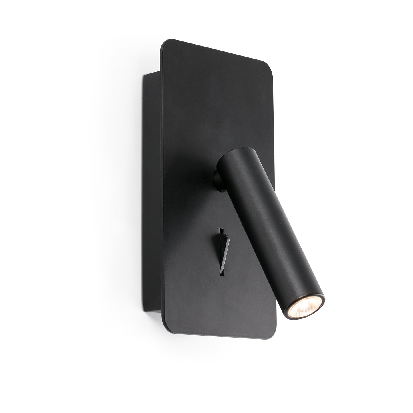 SUAU USB C Black reader wall lamp