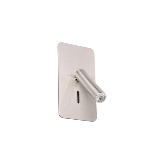 SUAU Matt nickel recessed lamp