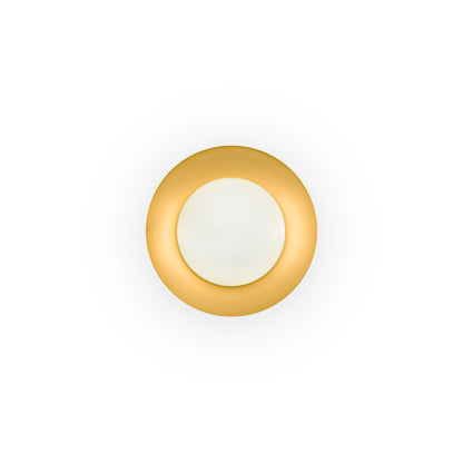 SIDE 200 Black and gold ceiling lamp G9
