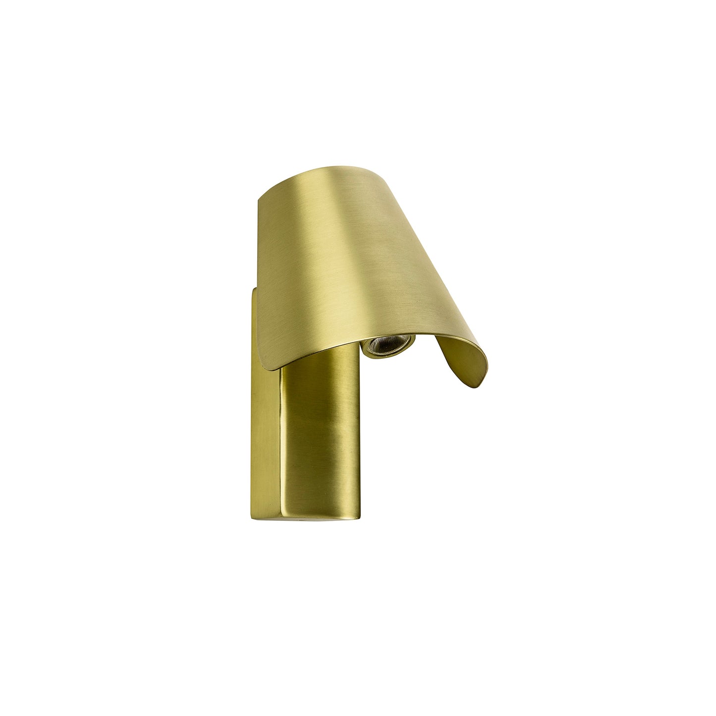 LE PETIT Satin gold wall lamp