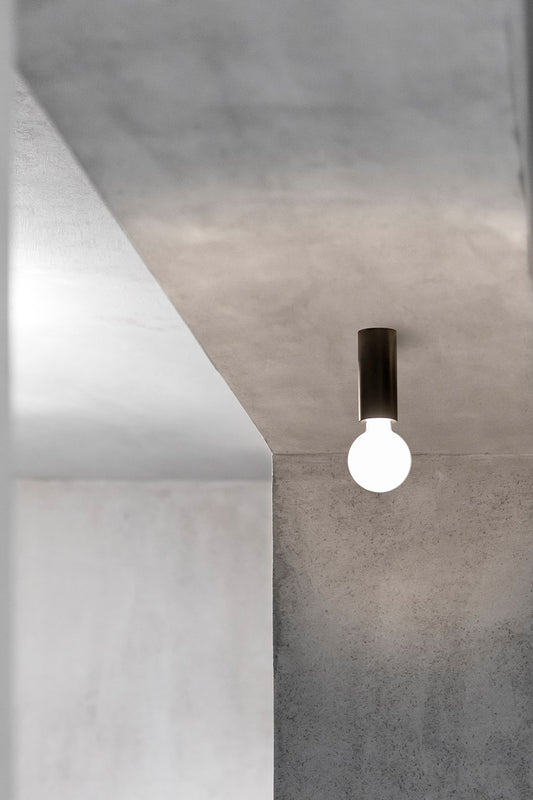Wall light TEN-140 MATTE BLACK WALL LIGHT 1xE27