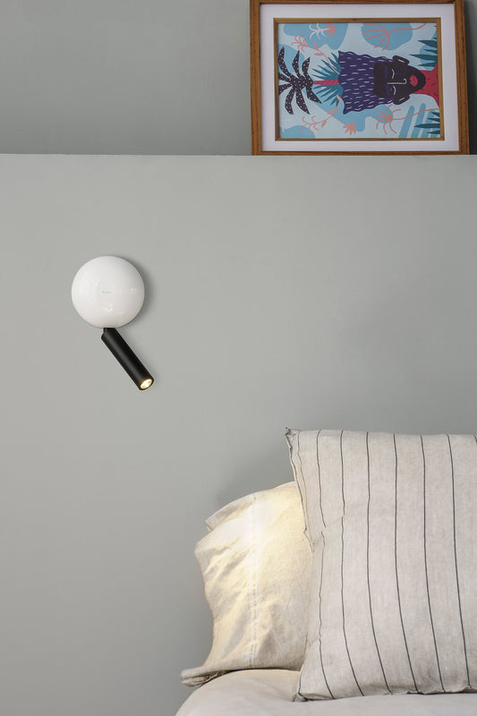Aplique de pared PRESS LECTOR 3W BLANCO