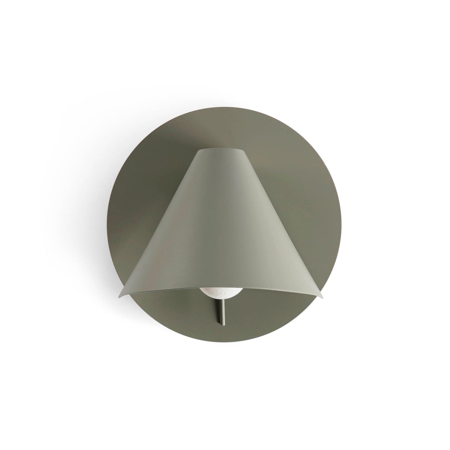 NOON Moss grey wall light