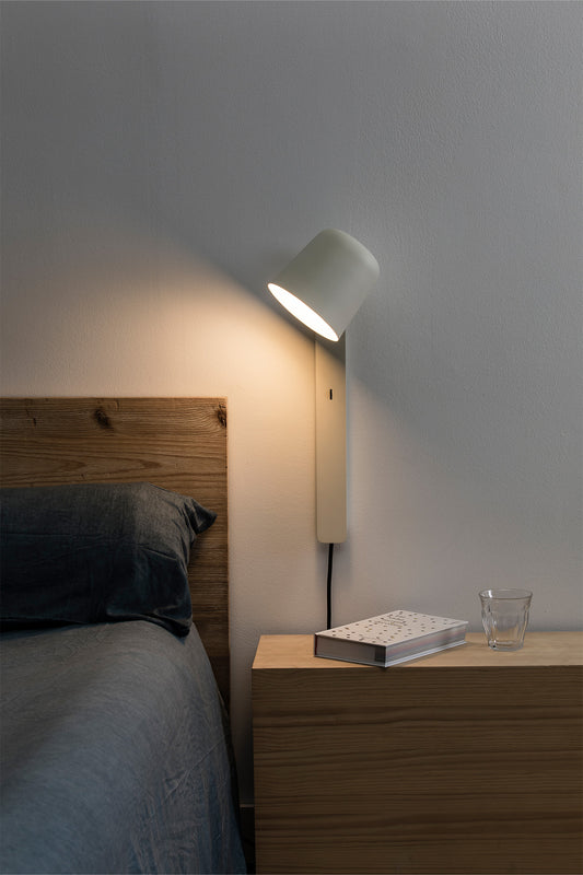 Wall light TILA WHITE WALL SCONCE 1XE27
