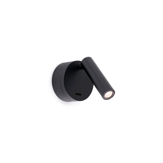 BOC Black wall lamp reader