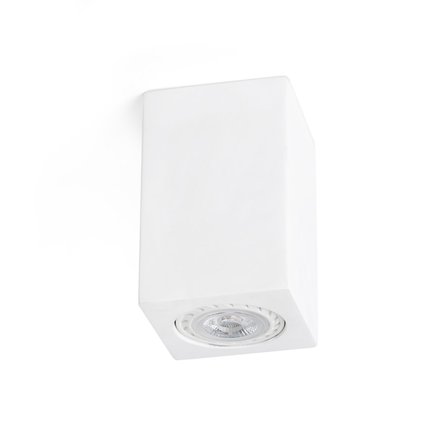 SVEN SQ White square ceiling lamp