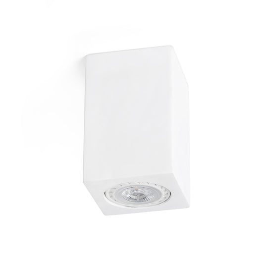 SVEN SQ White square ceiling lamp