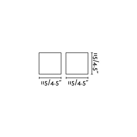 Aplique de pared KAMEN BEIGE G9