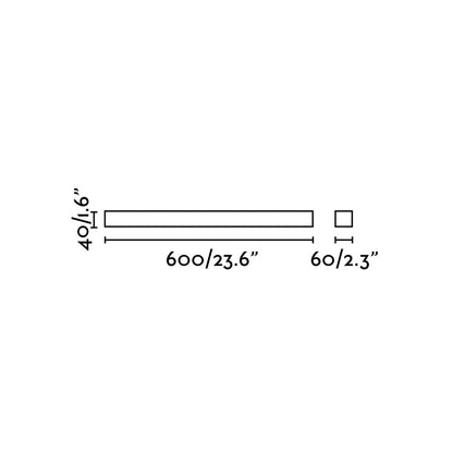 NILO 600 Chrome seinalamp 12W