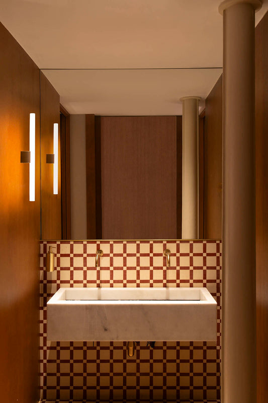 CALMA Lámpara de pared Linestra de madera 7W
