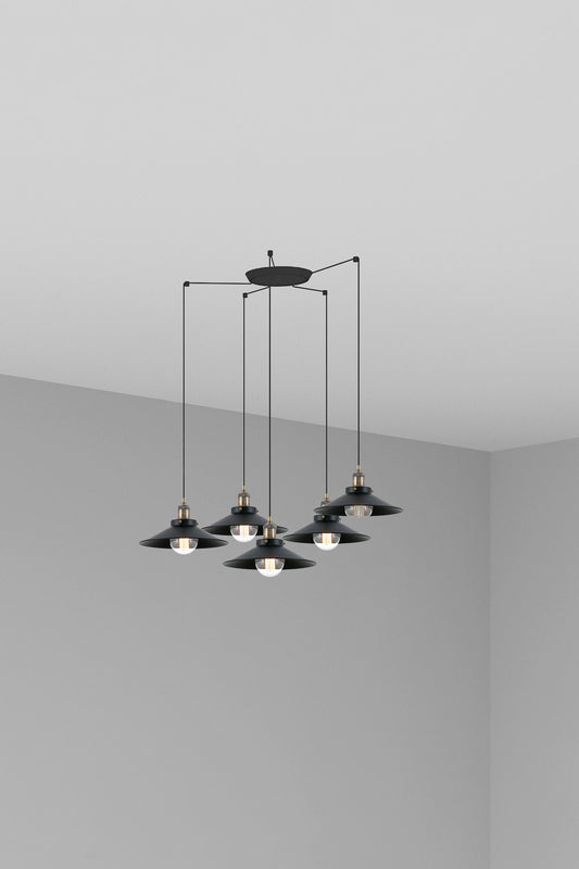 MARLIN 5L Black pendant lamp