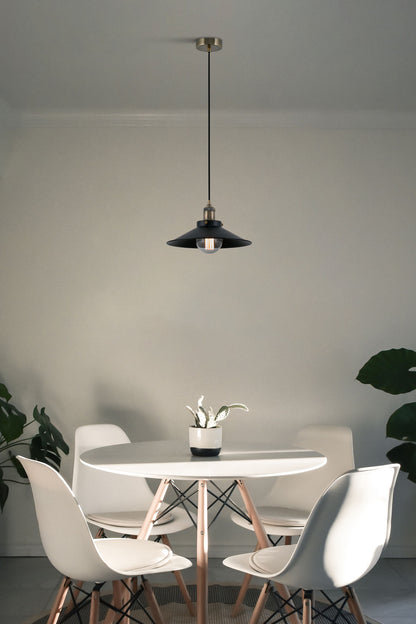 MARLIN Black pendant lamp