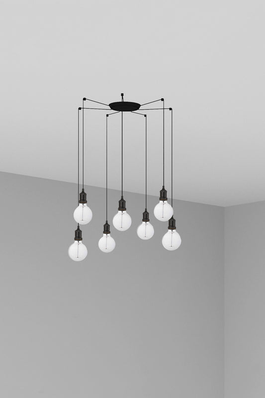 ART 7L Black pendant lamp