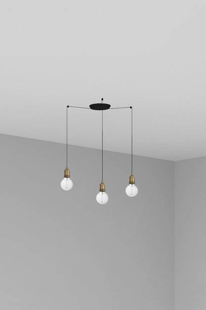 ART 3L Old gold pendant lamp