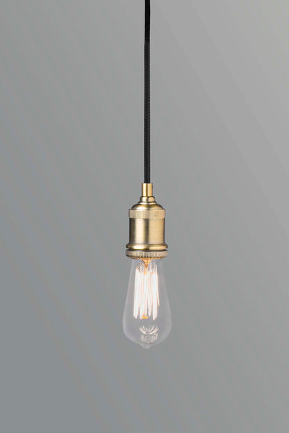 ART Old gold pendant lamp